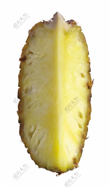 切开的菠萝