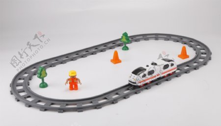 玩具车轨道车图片