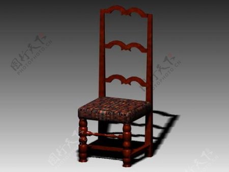 常用的椅子3d模型家具图片素材79