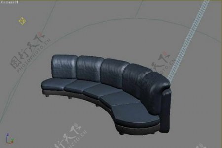 常用的沙发3d模型家具3d模型367