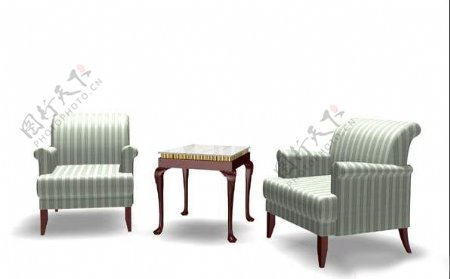 常用的沙发3d模型沙发3d模型235