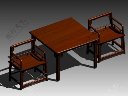 常用的椅子3d模型家具模型526