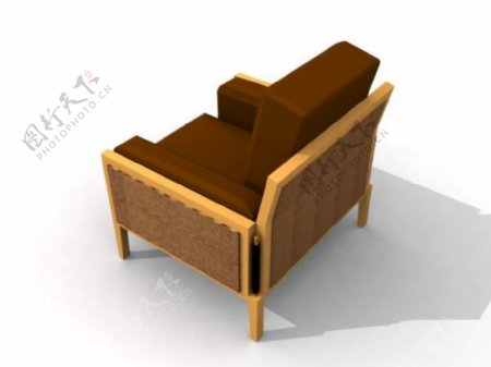 双人沙发3d模型沙发效果图42