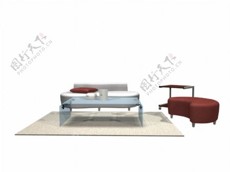 沙发组合3d模型沙发图片43