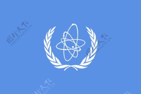 国际原子能机构的剪贴画国旗