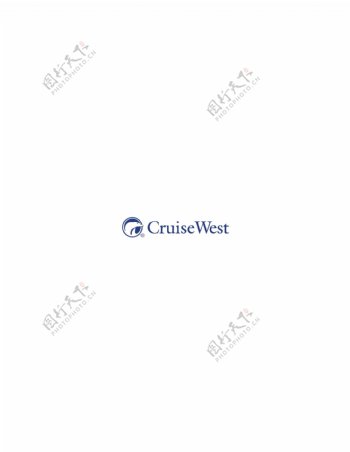 CruiseWestlogo设计欣赏国外知名公司标志范例CruiseWest下载标志设计欣赏