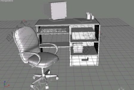 办公家具家居3d模型3d素材20