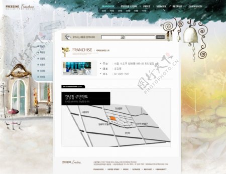 韩国网站模板韩国网站模板下载
