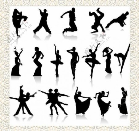 舞蹈人物素材图片