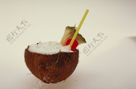 饮食文化椰子勺子
