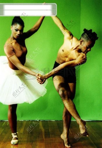 舞蹈芭蕾双人舞人体动作阳刚柔编排舞台幕后
