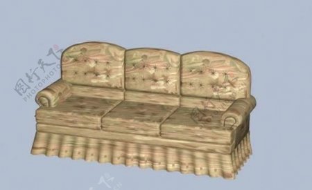 室内家具之外国沙发143D模型