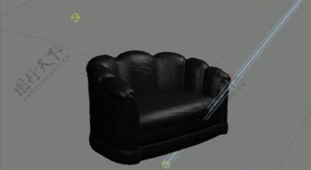室内家具之沙发263D模型