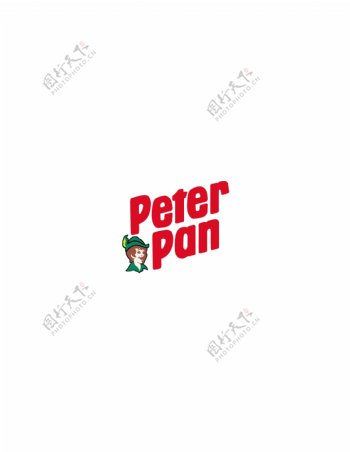 PeterPanlogo设计欣赏PeterPan饮料品牌LOGO下载标志设计欣赏