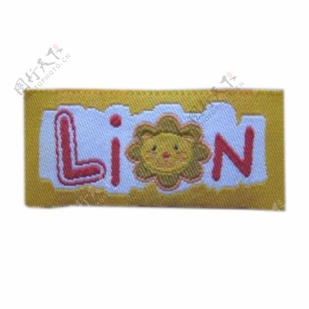 织唛标文字英文狮子免费素材