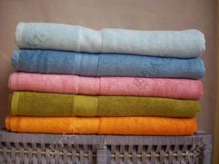 竹纤维毛巾图片