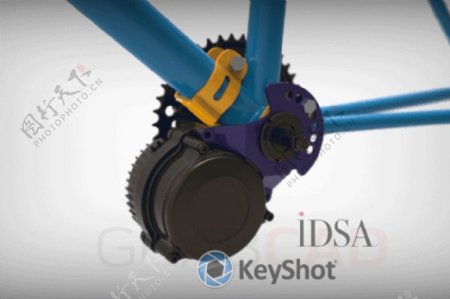 IDSA渲染的挑战日星精品电机夹具