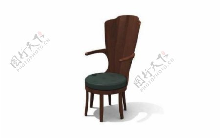 欧式家具椅子0123D模型