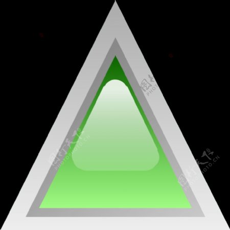 绿色LED三角