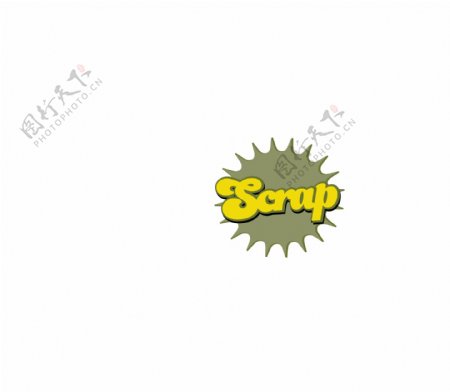 Scrap1logo设计欣赏Scrap1名牌衣服标志下载标志设计欣赏