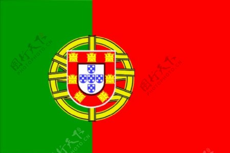 葡萄牙的剪贴画国旗