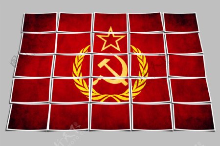 蹩脚的苏联国旗