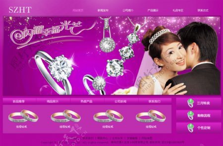 网页模板中文图片