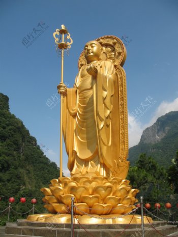 地藏菩萨圣像图片
