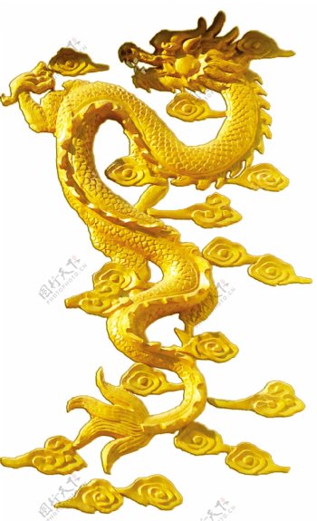 传统中国黄金龙