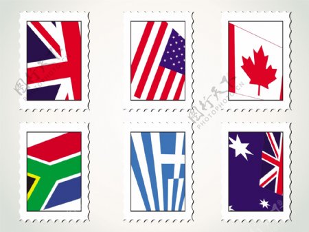 世界国旗邮票集