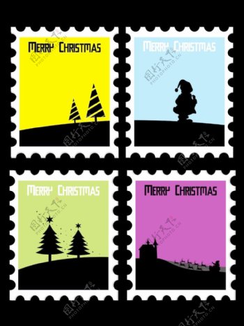 套圣诞邮票