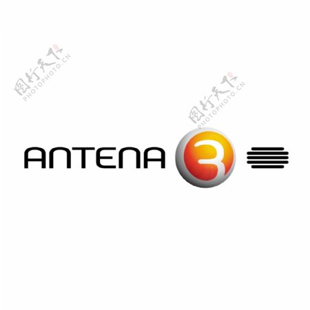 Antena3logo设计欣赏Antena3唱片公司LOGO下载标志设计欣赏