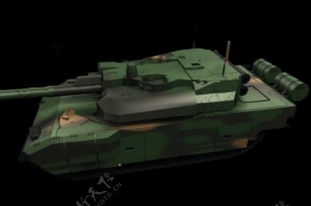 坦克三维模型图片