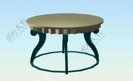 传统家具2桌子3D模型e018