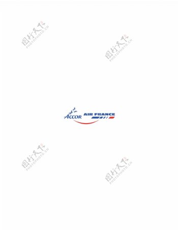 AccorAirFrancelogo设计欣赏AccorAirFrance航空公司标志下载标志设计欣赏