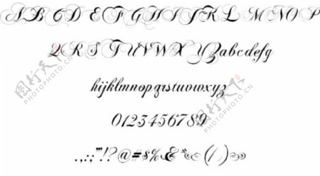 萧邦的手写字体