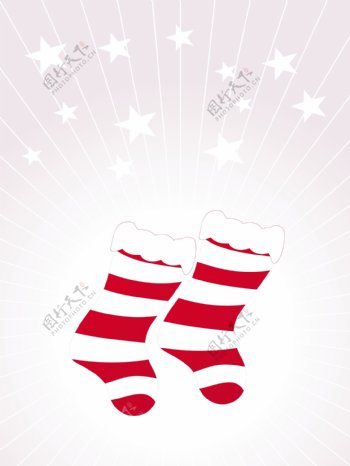 圣诞节的袜子