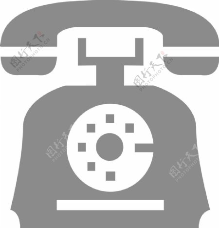 电话2字形图标