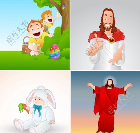 上帝复活节图片