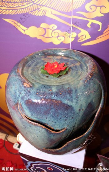 荷塘趣味陶瓷水洗精品图片