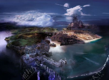 最终幻想13主城图片