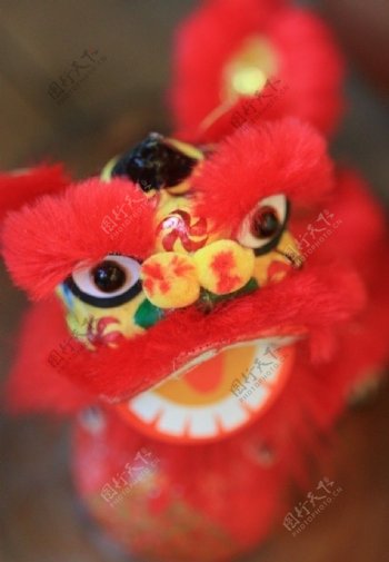 舞狮南狮中国传统文化表演艺术瑰宝节庆华人狮子liondance特写红图片