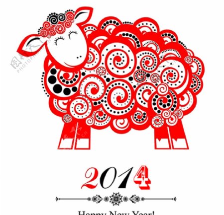 羊年新年图片