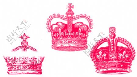 三款公主皇冠笔刷