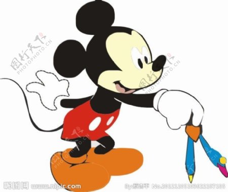 迪士尼可爱米老鼠卡通图片