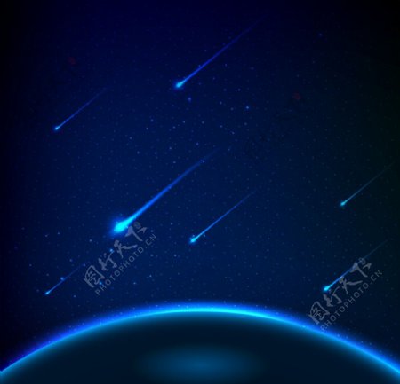 星空合层图片