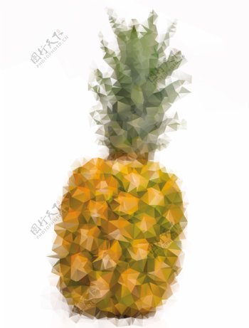 菠萝水果设计图片