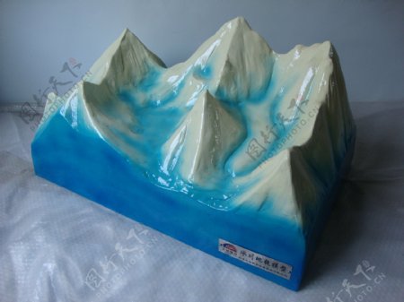 冰川地貌图片