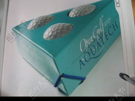 高尔夫球包装图片