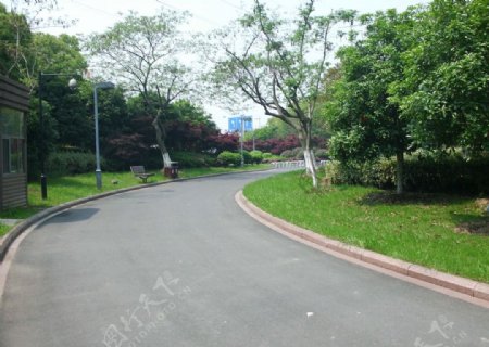 公园路口图片